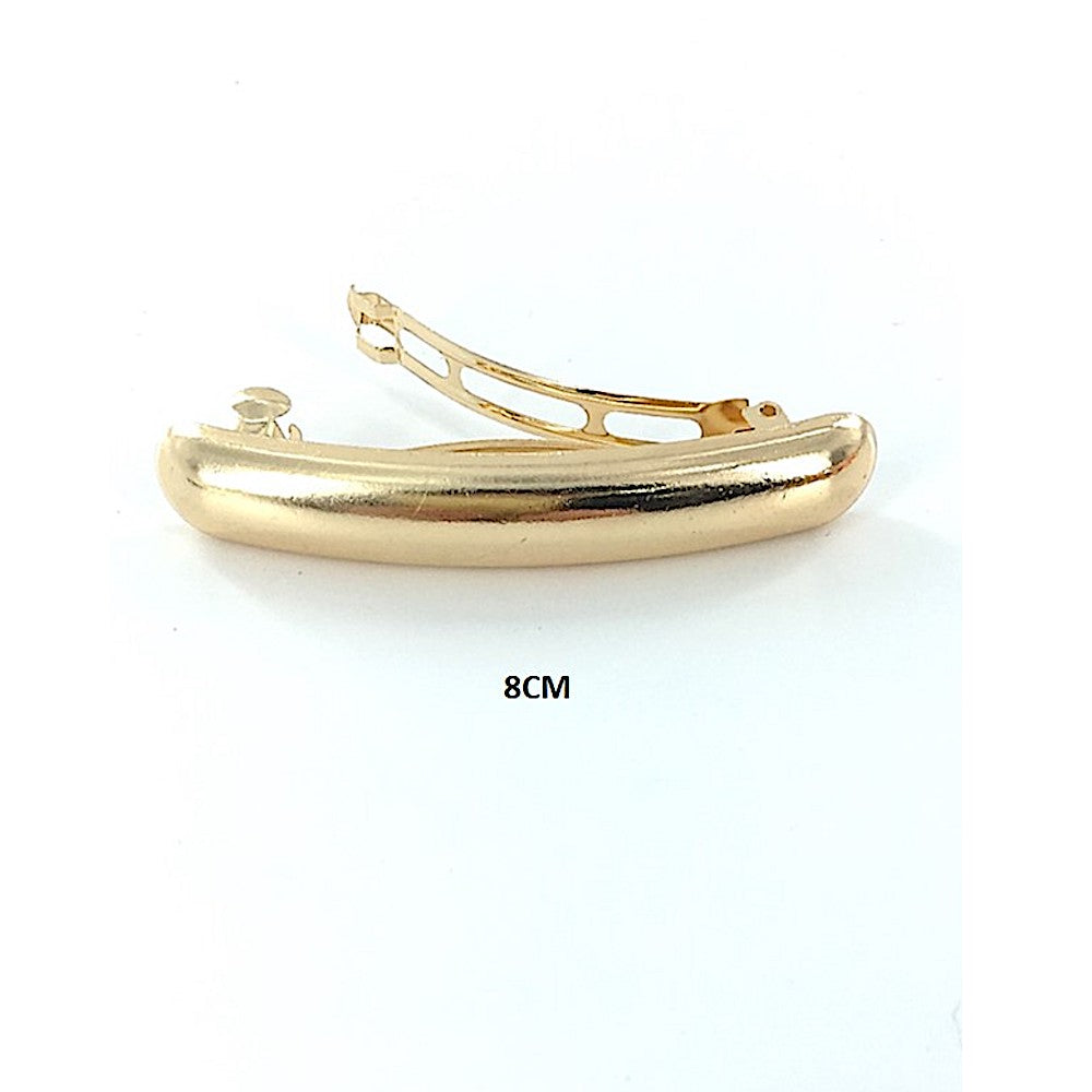 Metal Line Barrette Hair Clip