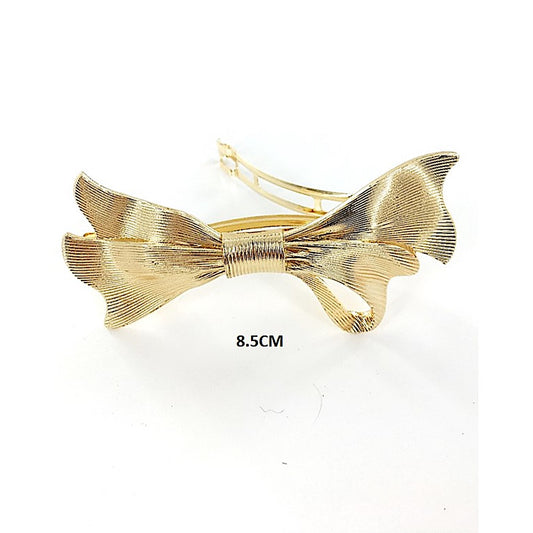 Metal Bow Barrette Hair Clip