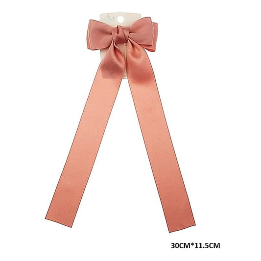 GYH13338 - Satin Hair Bow Clip