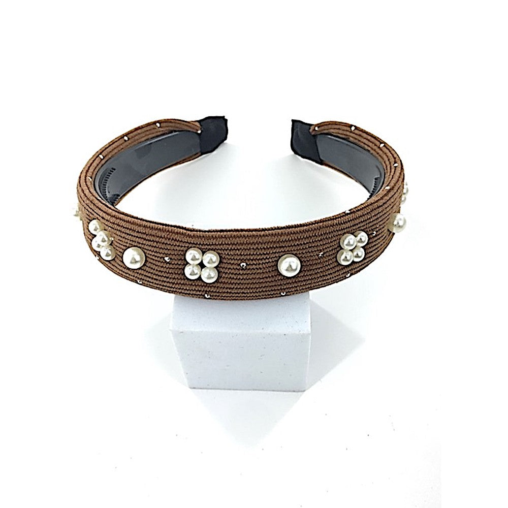 GYH13345 - Pearl Charm Headband