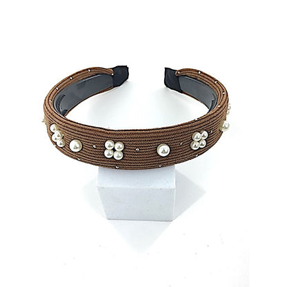 GYH13345 - Pearl Charm Headband