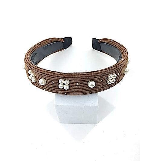 GYH13345 - Pearl Charm Headband