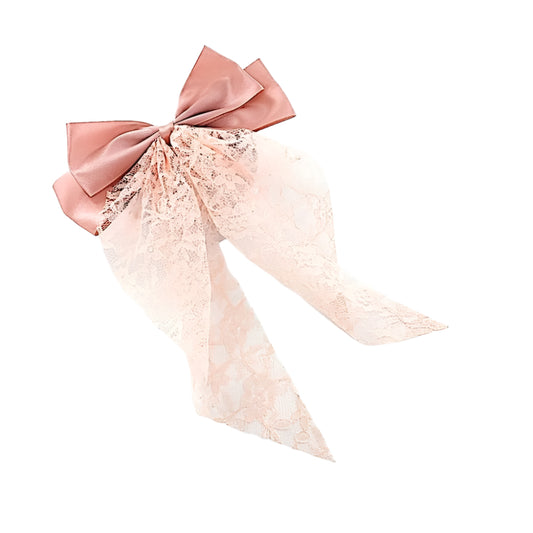 GYH13347 - Lace Hair Bow Clip