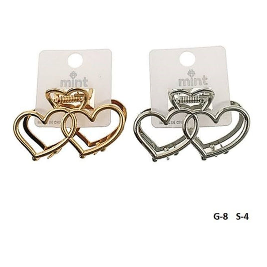 GYH13404 - Metal Heart Claw Clip