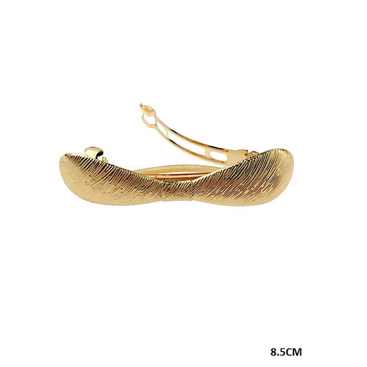 Metal Bow Barrette Hair Clip