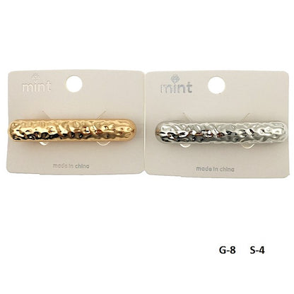 Molten Metal Barrette Clip