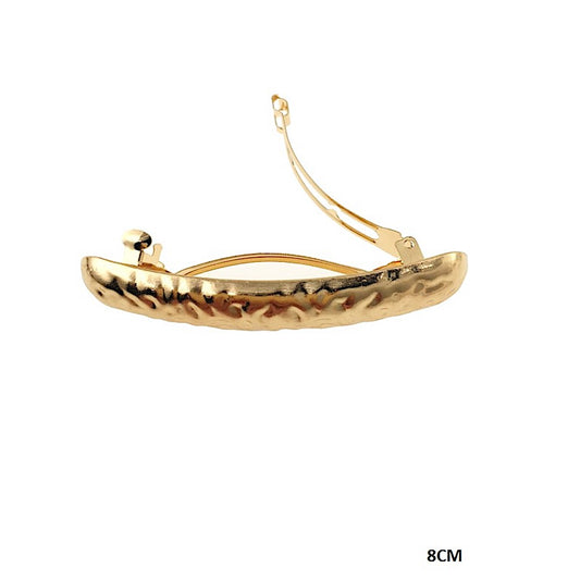 Molten Metal Barrette Clip