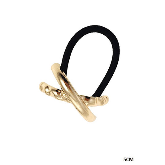 Metal Criss Cross Hair Tie