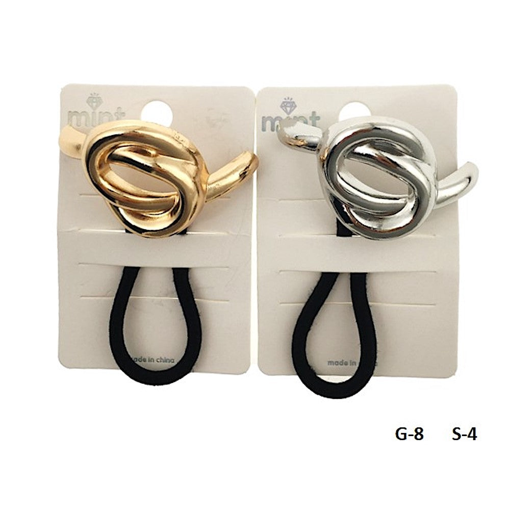 GYH13470 - Metallic Knot Hair Tie