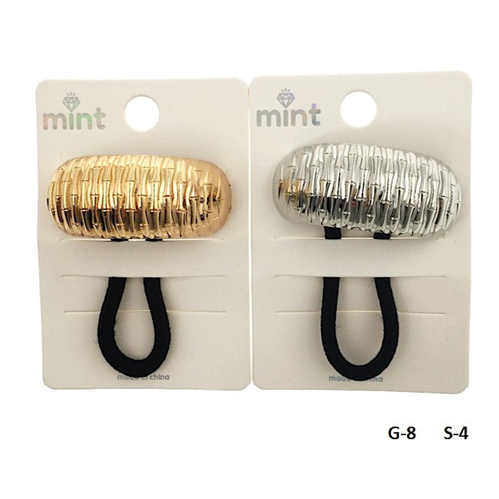 GYH13473 - Metallic Bamboo Hair Tie
