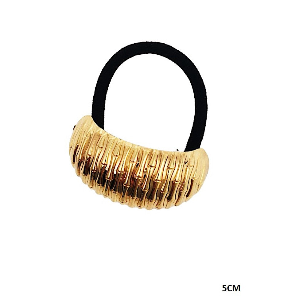 GYH13473 - Metallic Bamboo Hair Tie