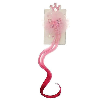 Ombré Hair Extension Butterfly Hair Clips