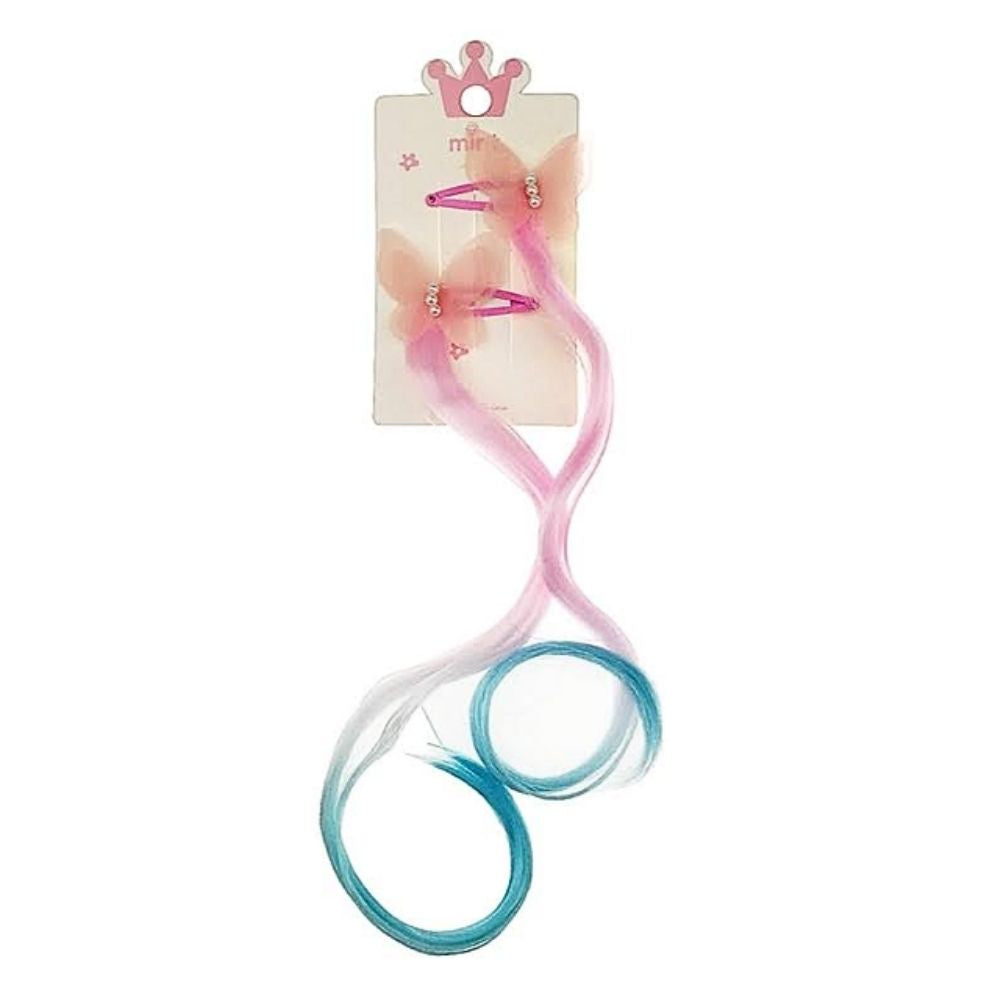 Ombré Hair Extension Butterfly Hair Clips