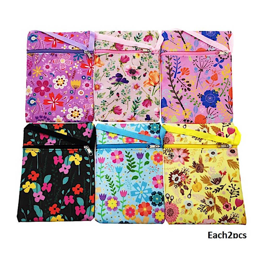 Flower Pattern Coin Pouch