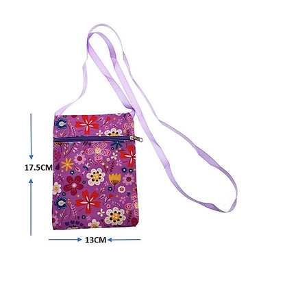 Flower Pattern Coin Pouch
