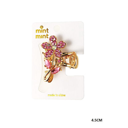 Rhinestone Flower Bouquet Claw Clip