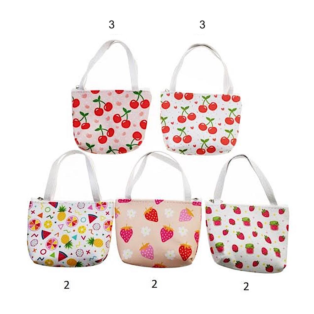 Assorted Fruit Pattern Coin Purse