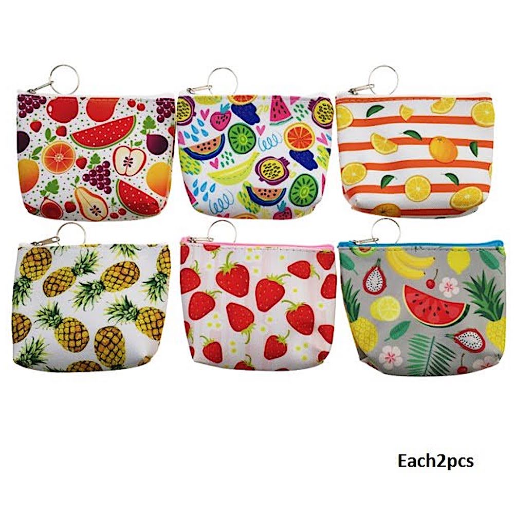 Assorted Fruits Coin Purse
