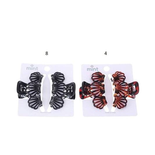 Shell Claw Clip 2 Piece Set
