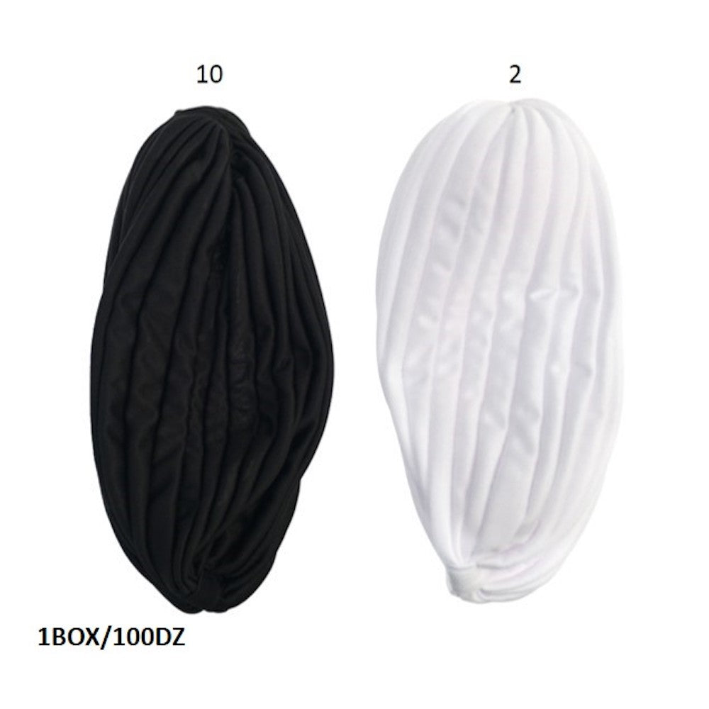 Black & White Turbans