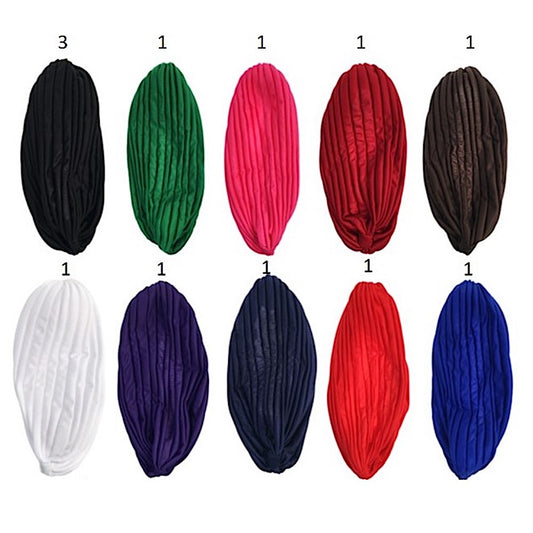 Assorted Color Turbans