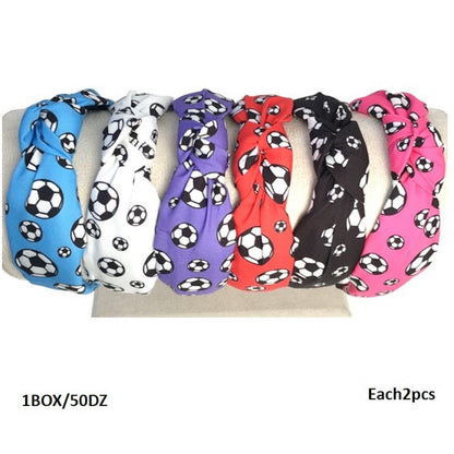 Soccer Ball Print Headband