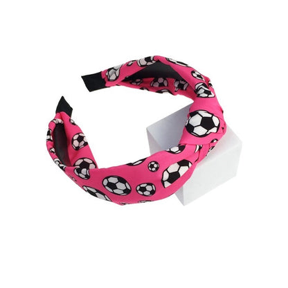Soccer Ball Print Headband