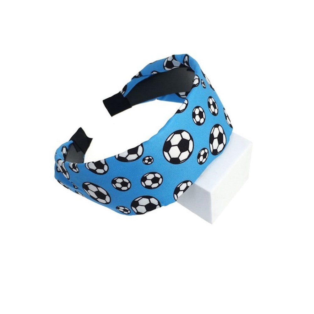 Soccer Ball Print Headband