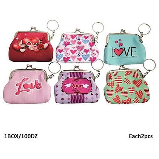 Love Heart Coin Pouch