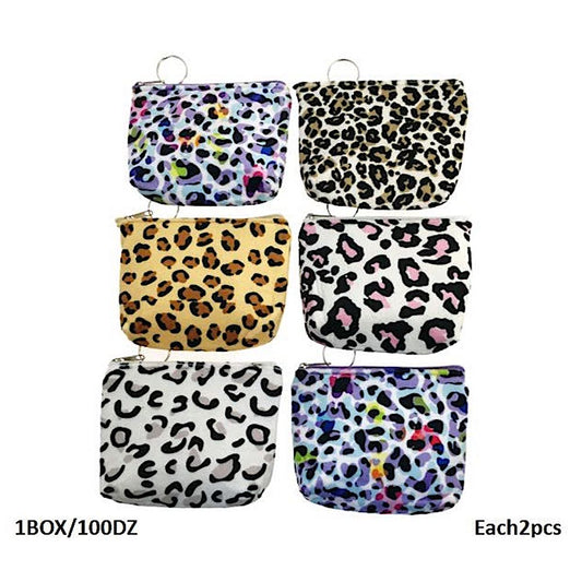 Animal Print Coin Pouch