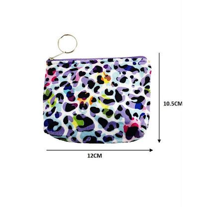 Animal Print Coin Pouch