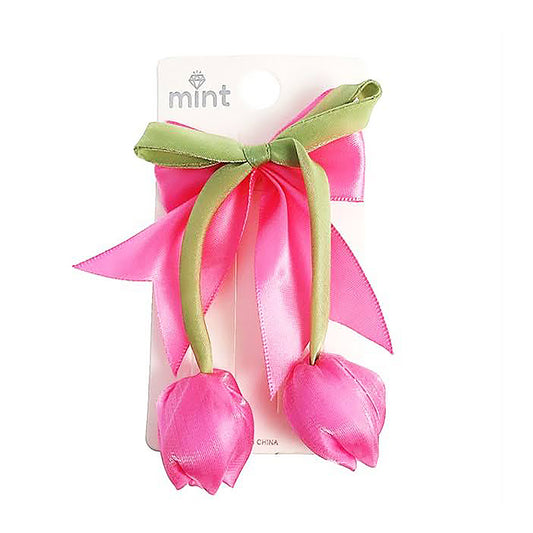 Tulip Bow Hair Clip