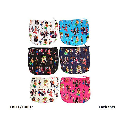 Fashion Girls Pattern Coin Pouch