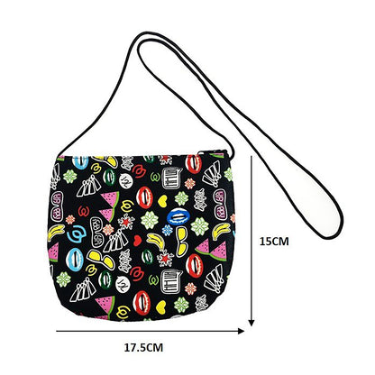 Colorful Pop Art Pattern Coin Pouch