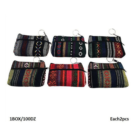 Bohemian Tribal Pattern Coin Pouch