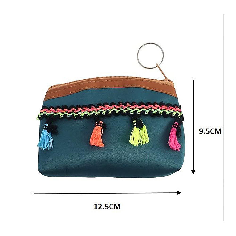 Bohemian Tassel Coin Pouch