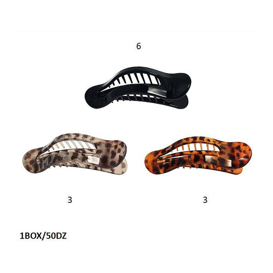 Wavy Flat Lay Claw Clip