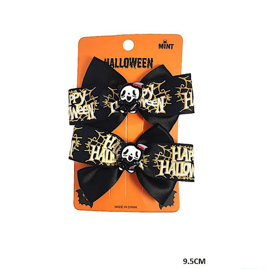 Halloween Hair Bow Clip