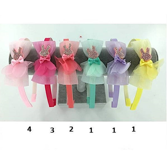 GYH6405 - Bunny & Bow Headband