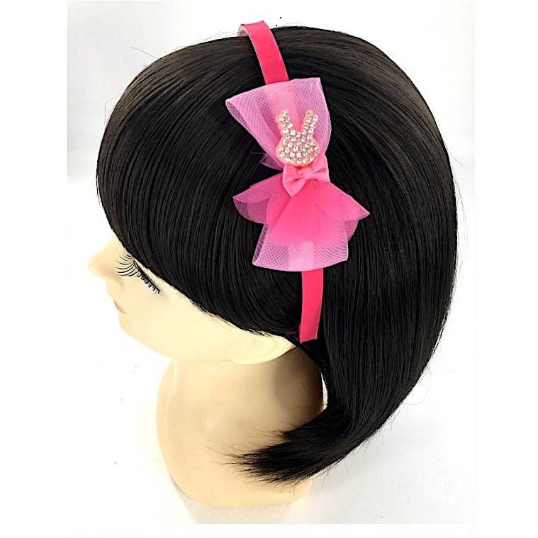 GYH6405 - Bunny & Bow Headband