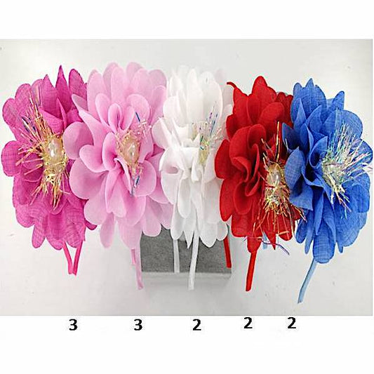 GYH6987 - Chiffon Flower Headband