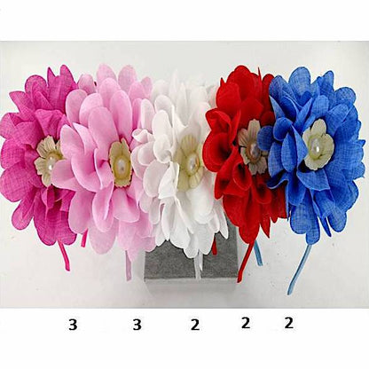 GYH6988 - Chiffon Flower Headband