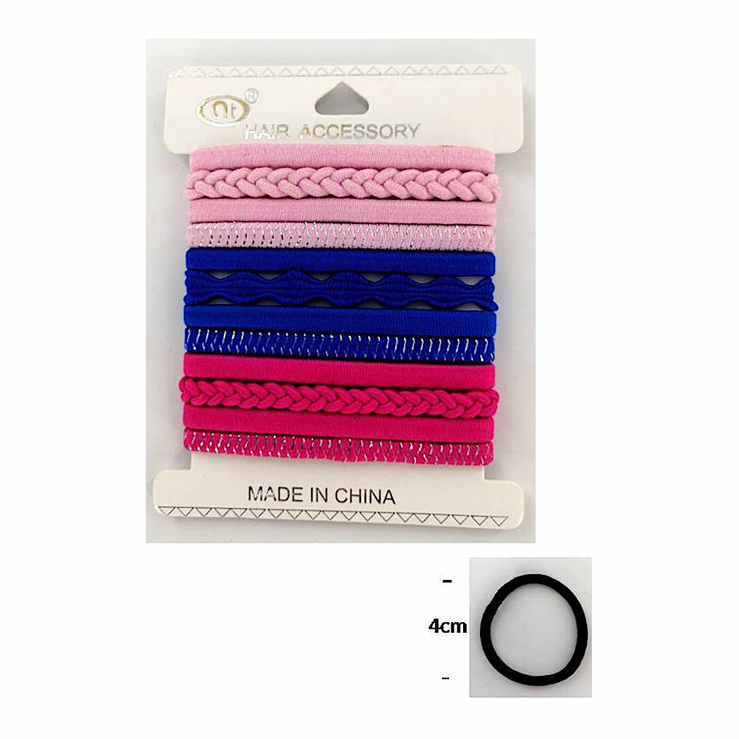 GYH7013 - Assorted Elastic Hair Ties