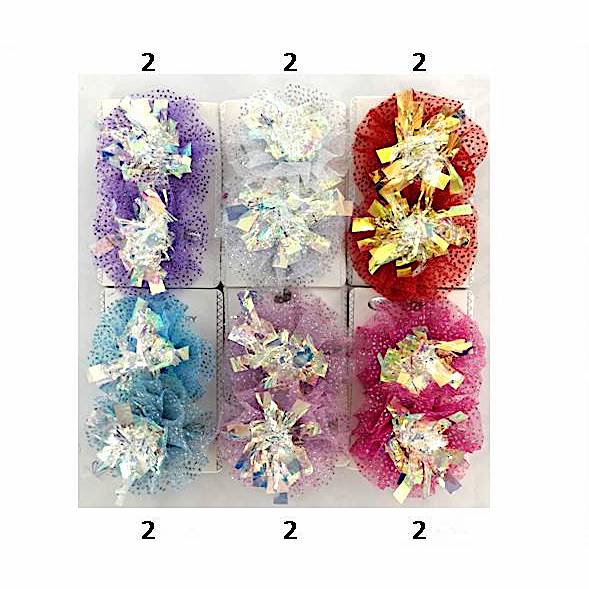 GYH7146 - Holographic Fringe Hair Clip Set