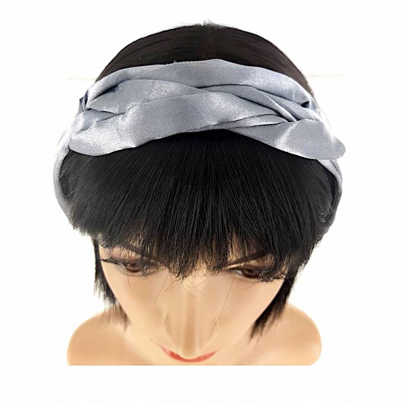 GYH8630 - Braided Satin Headband