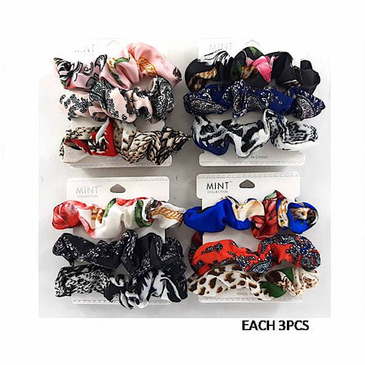 GYH8725 - Assorted Pattern Scrunchie