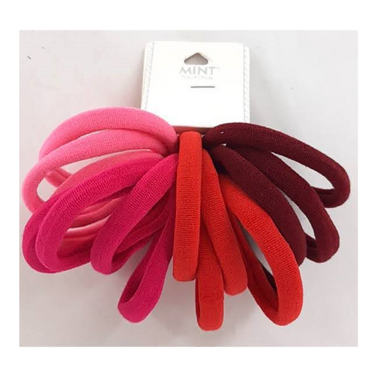 GYH8901 - Seamless Nylon Hair Tie 15 Pce Set