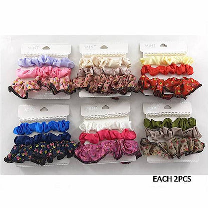 Assorted Pattern Scrunchie