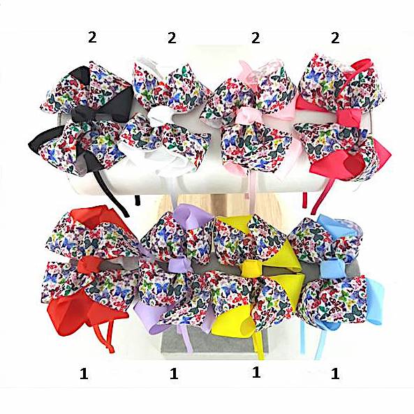 GYH9195 - Butterfly Bow Headband