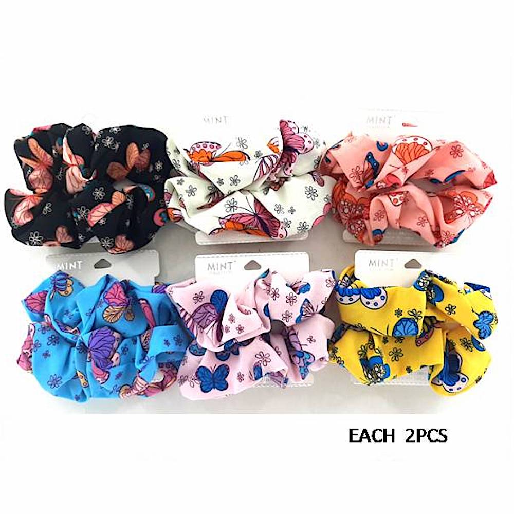 GYH9612 - Assorted Pattern Scrunchie